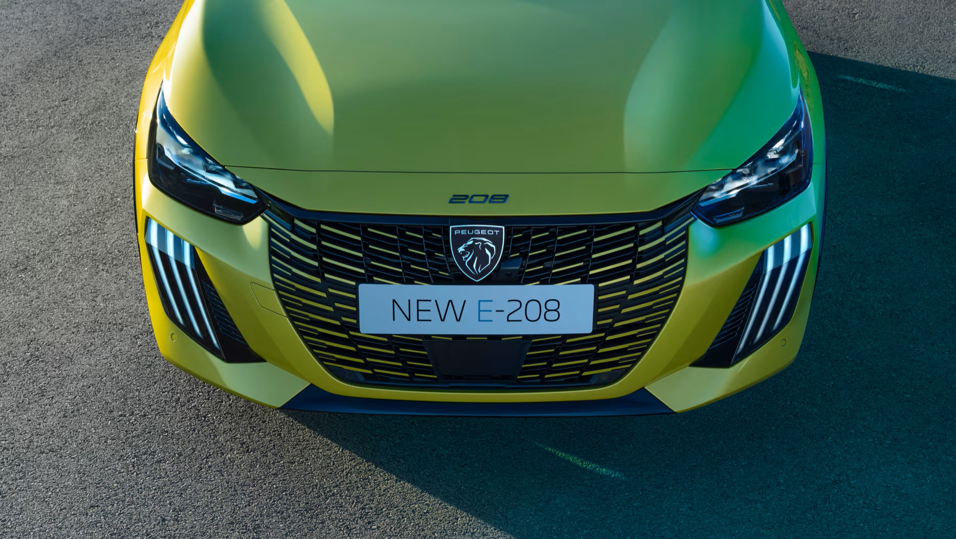 Close up picture of the new Peugeot 208