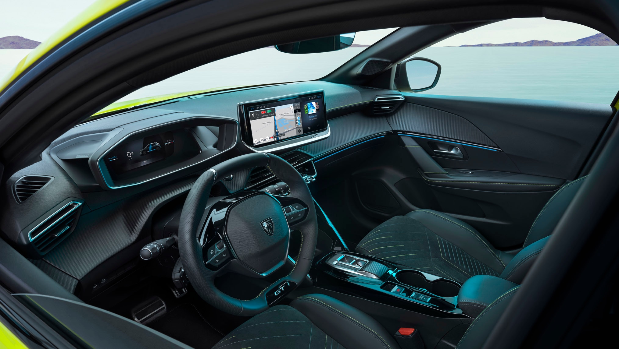 Close up picture of the new Peugeot 208